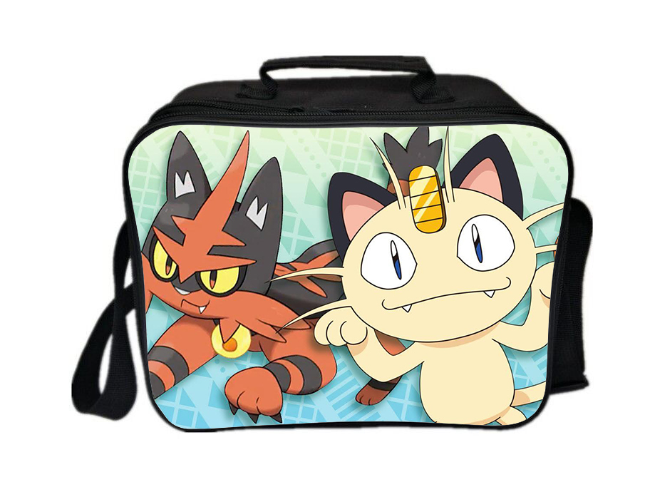 Pokemon Lunch Box Series Lunch Bag Meowth Lunchboxes And Bags