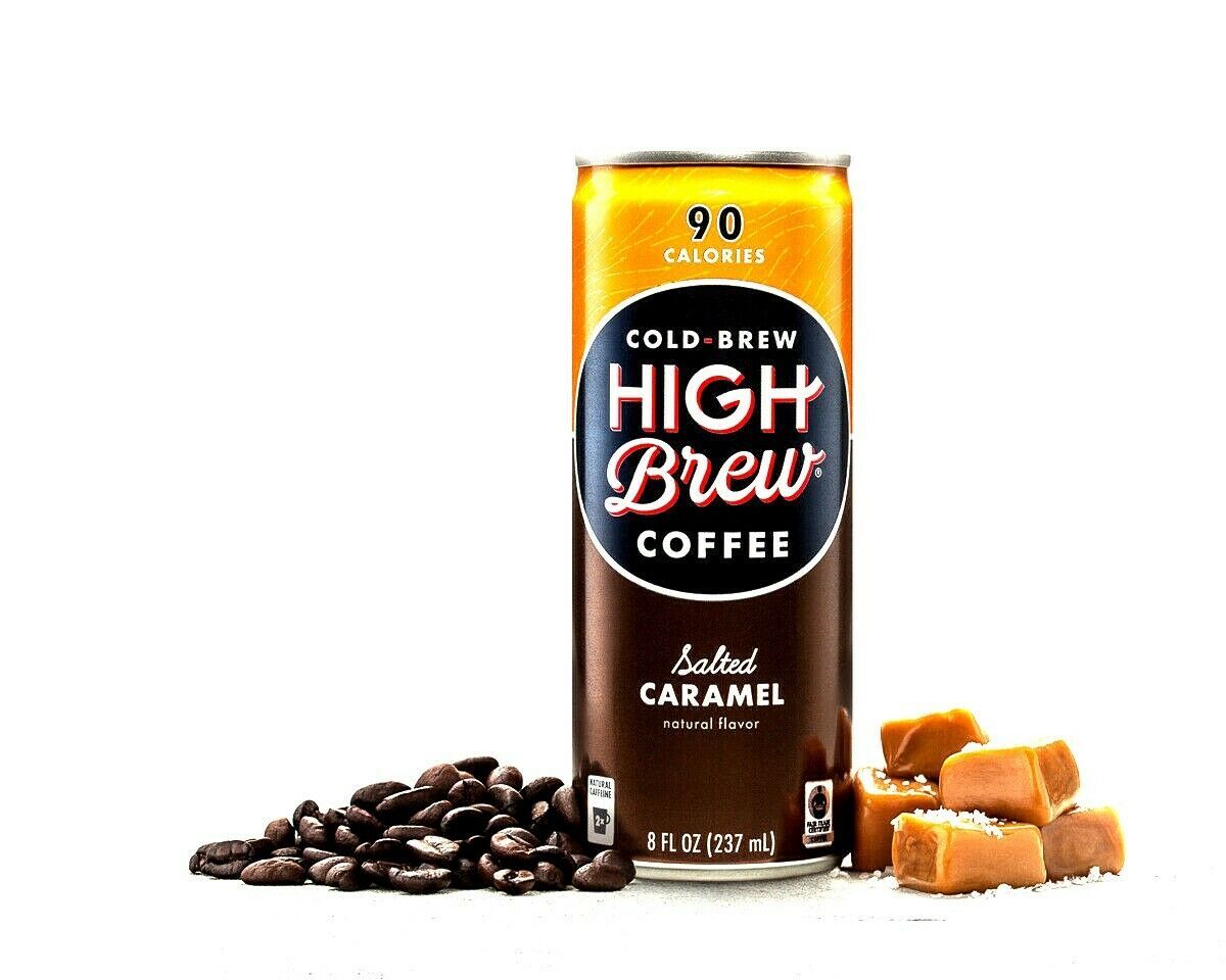 High Brew Cold Brew Salted Caramel Coffee Natural Fla