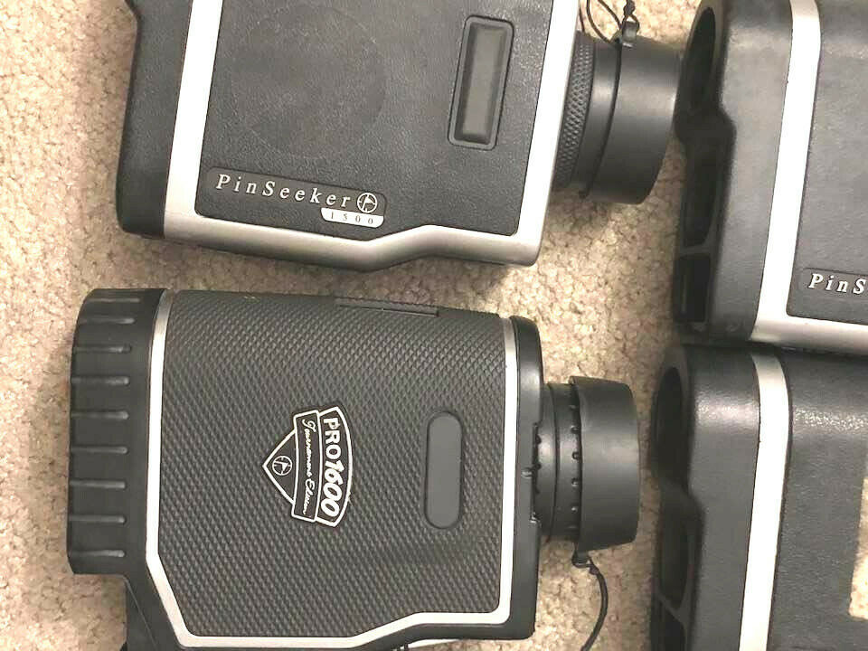 LOT OF 6 BUSHNELL PRO 1600 PISEEKER 1500 GOLF RANGEFINDERS AS IS PARTS