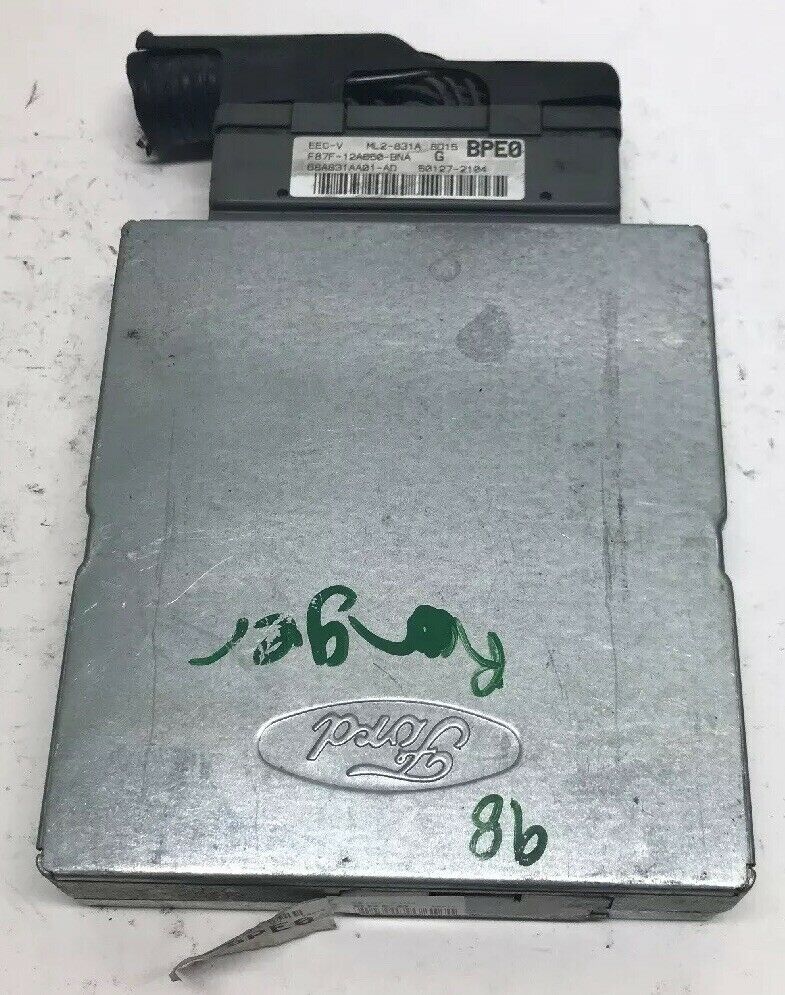 19981999 Ford Ranger PCM Powertrain Control Module ECU F87F12A650