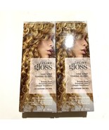 2 L&#39;Oreal Le Color Gloss One Step Toning HONEY BLONDE Boosts Shine 4.0 OZ - $18.00