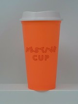 Starbucks 2013 &quot;FESTIVE CUP&quot; Reusable Mug Cup With Lid Plastic 16 oz - $19.79