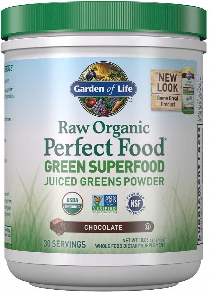 Garden of Life Vegan Green Superfood Powder - Raw Organic Perfect Whole Food