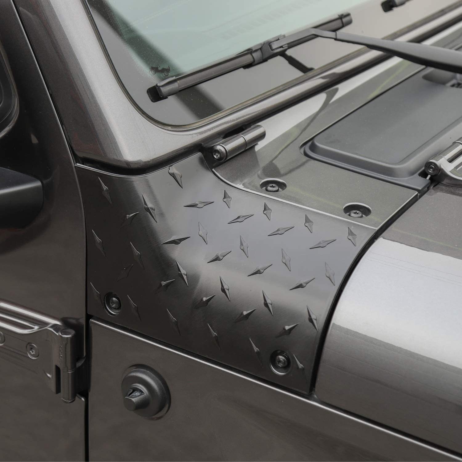 Body Armor Outer Cowl Covers Corner Guards 20182021 Jeep Wrangler
