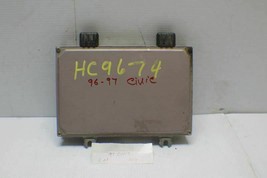 1996-1997 Honda Civic Engine Control Unit ECU 37820P2PA81 Module 04 6A1 - $12.86