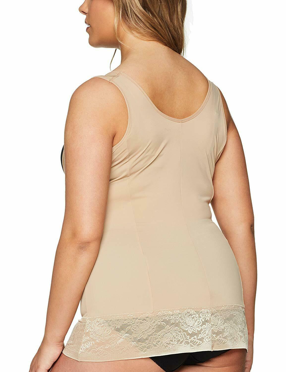 Maidenform BODY BEIGE Plus Size Curvy WYOB Torsette, US 1X Shapers