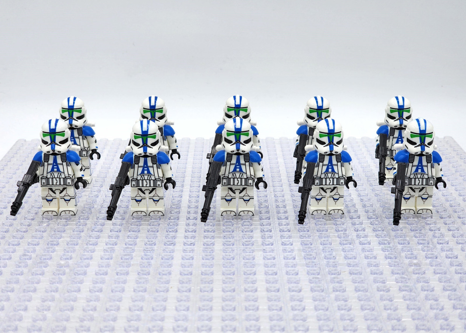Star Wars 501th Jetpack Clone Troopers MOC Minifigures Set - Building ...