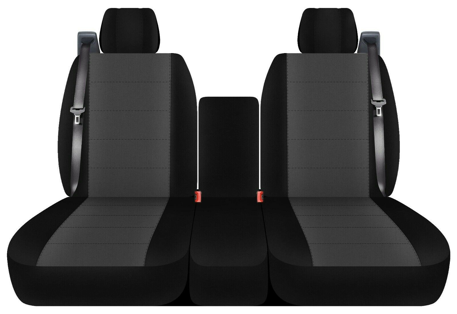 Front Set 40 20 40 Car Seat Covers Fits Ford F150 Truck 2004 2008 Select Style Seat Covers