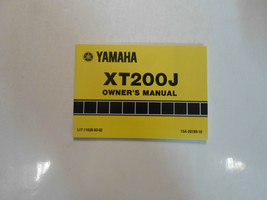 1983 Yamaha XT200J Propietarios Manual Fábrica OEM Libro 83 Concesionario - $22.17