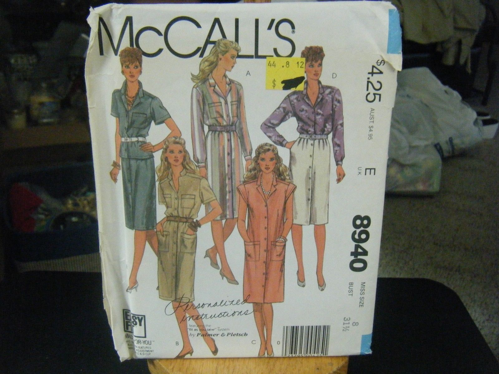 shorts and skirt tank top bust 32 12 pull-on pants UNCUT McCall/'s 8122 Maternity Dress