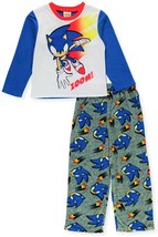 SONIC the HEDGEHOG Pajamas Sleepwear Set w/ Fleece Top & Pants Boys Size 4  $32 - $15.99
