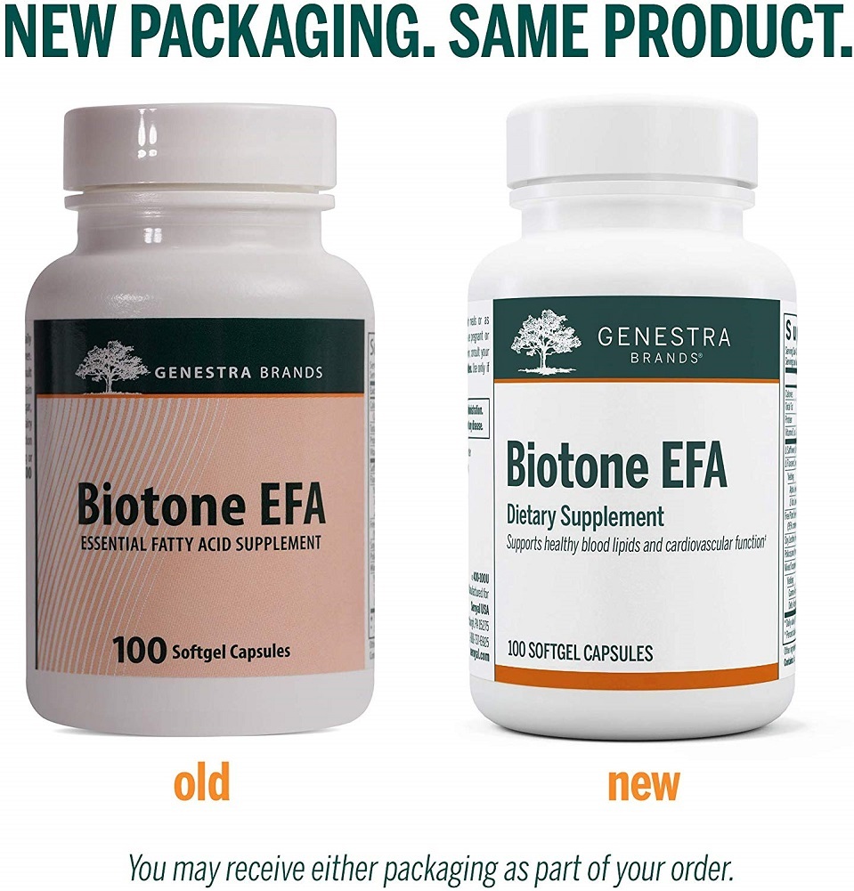 Biotone EFA Essential Fatty Acid Supplement 100 Capsules Dietary