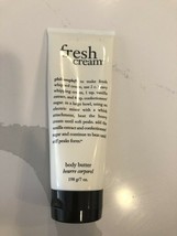 Philosophy FRESH CREAM  Body Butter 7oz New &amp; Sealed Without Box. Rare a... - $28.03