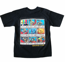 Vintage Disney Disneyworld Epcot Test Track '99 T-Shirt Goofy Size Youth Kids M - $23.21
