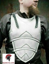 Jacket Warrior Medieval Armor LARP Steel Cuirass Knight Breastplate Costume
