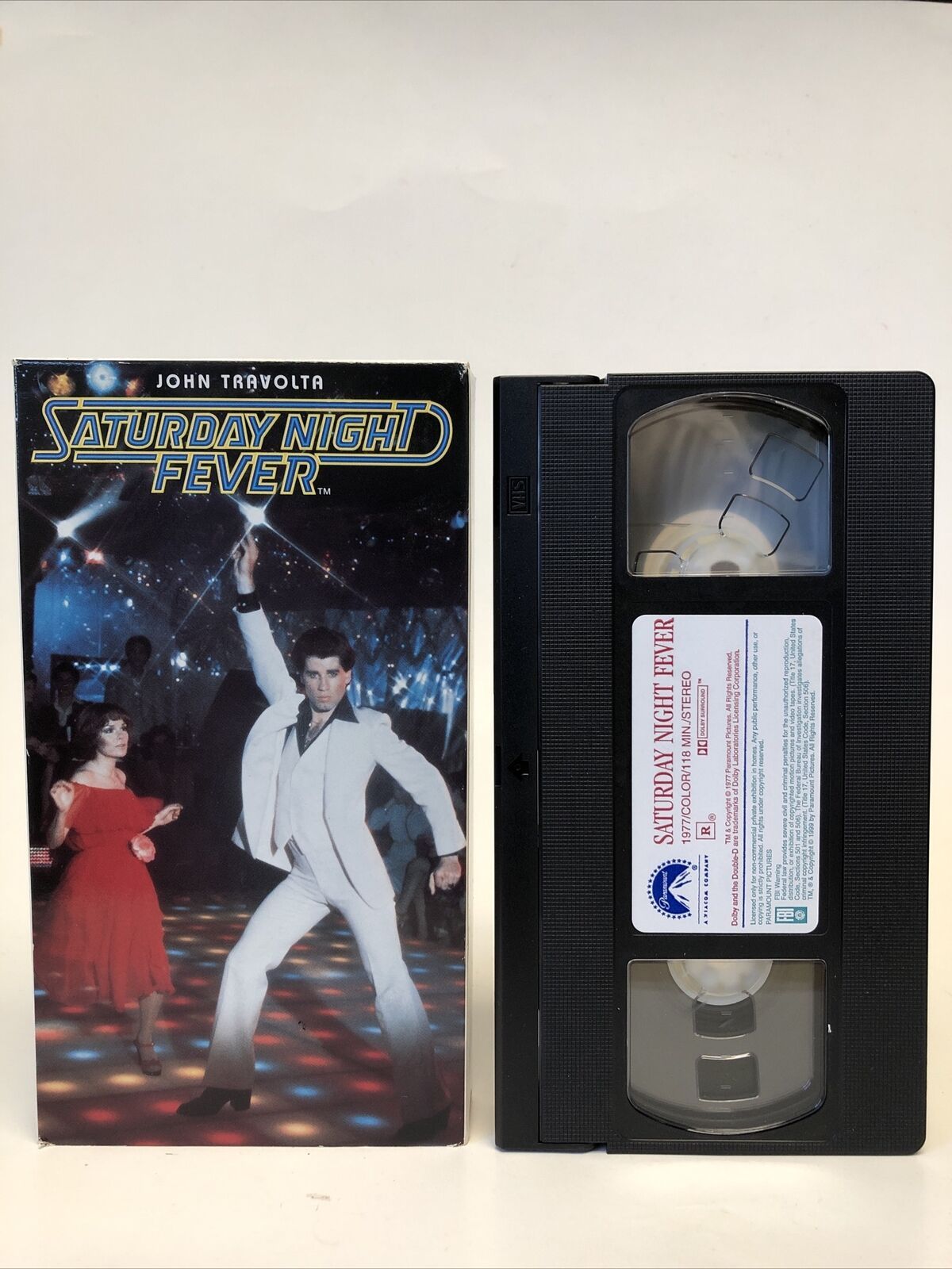 Saturday Night Fever (VHS, 1991) John Travolta, Karen Gorney - VHS Tapes