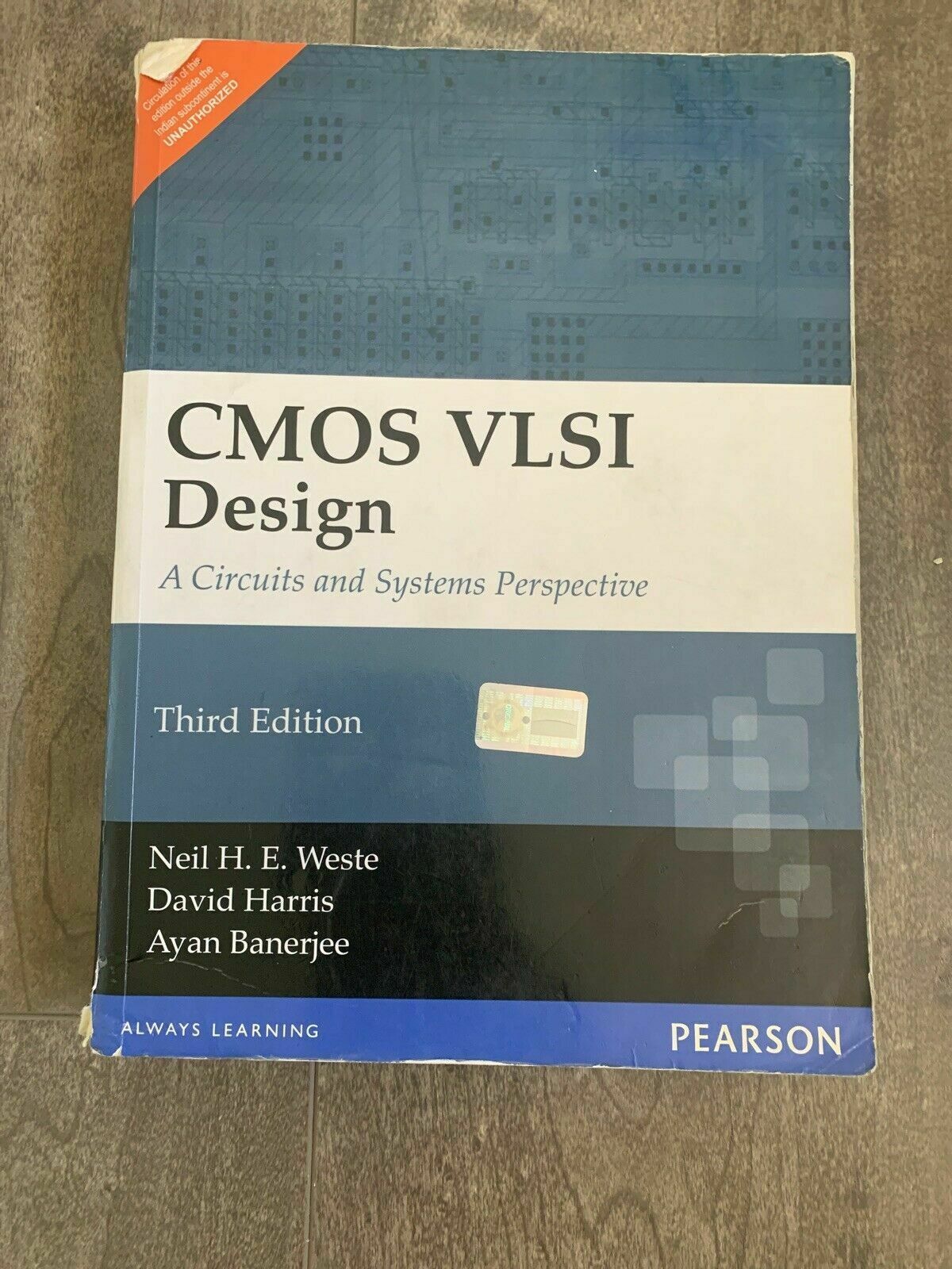 CMOS VLSI Design A Circuits and Systems Perspective by Neil Weste and