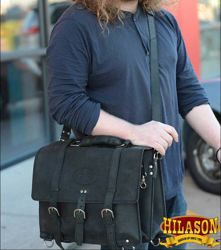 X Large Briefcase Backpack Laptop Bag Glanor Buffalo Leather Hand Bag U-K-XL