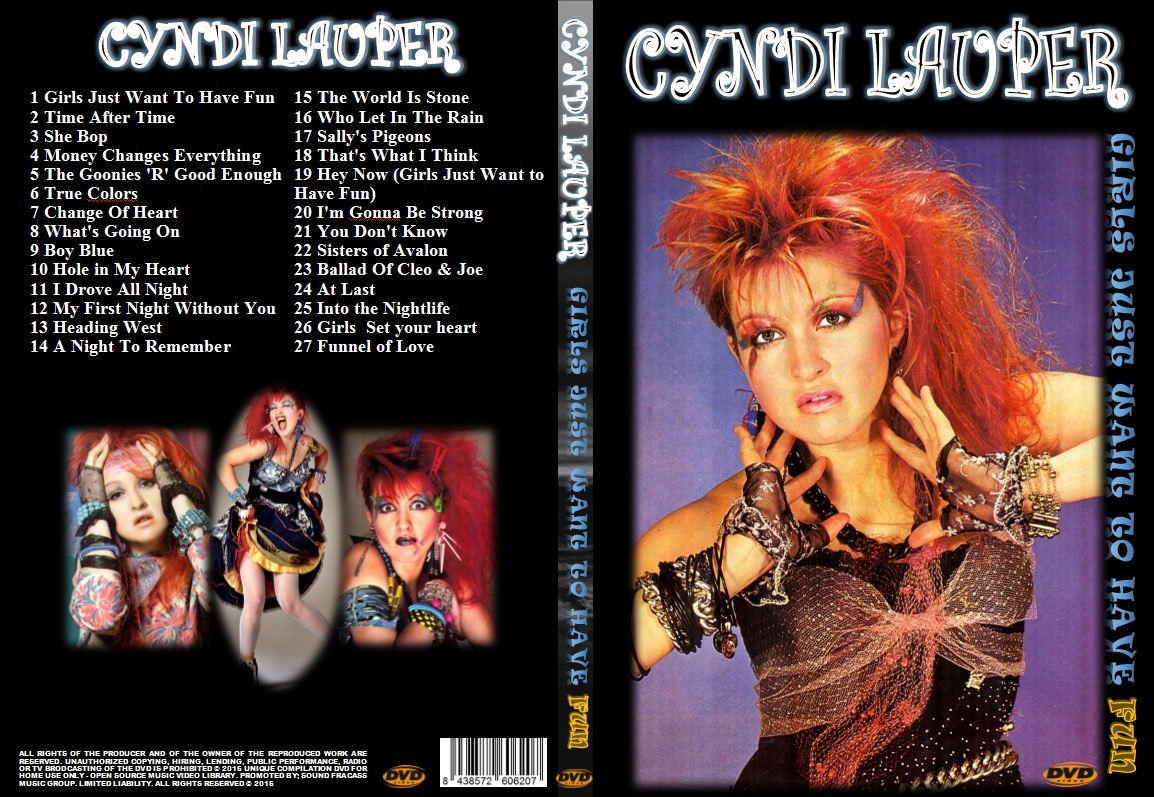 Cyndi Lauper Music Video Dvd Exclusive Edition Dvd Hd Dvd And Blu Ray 
