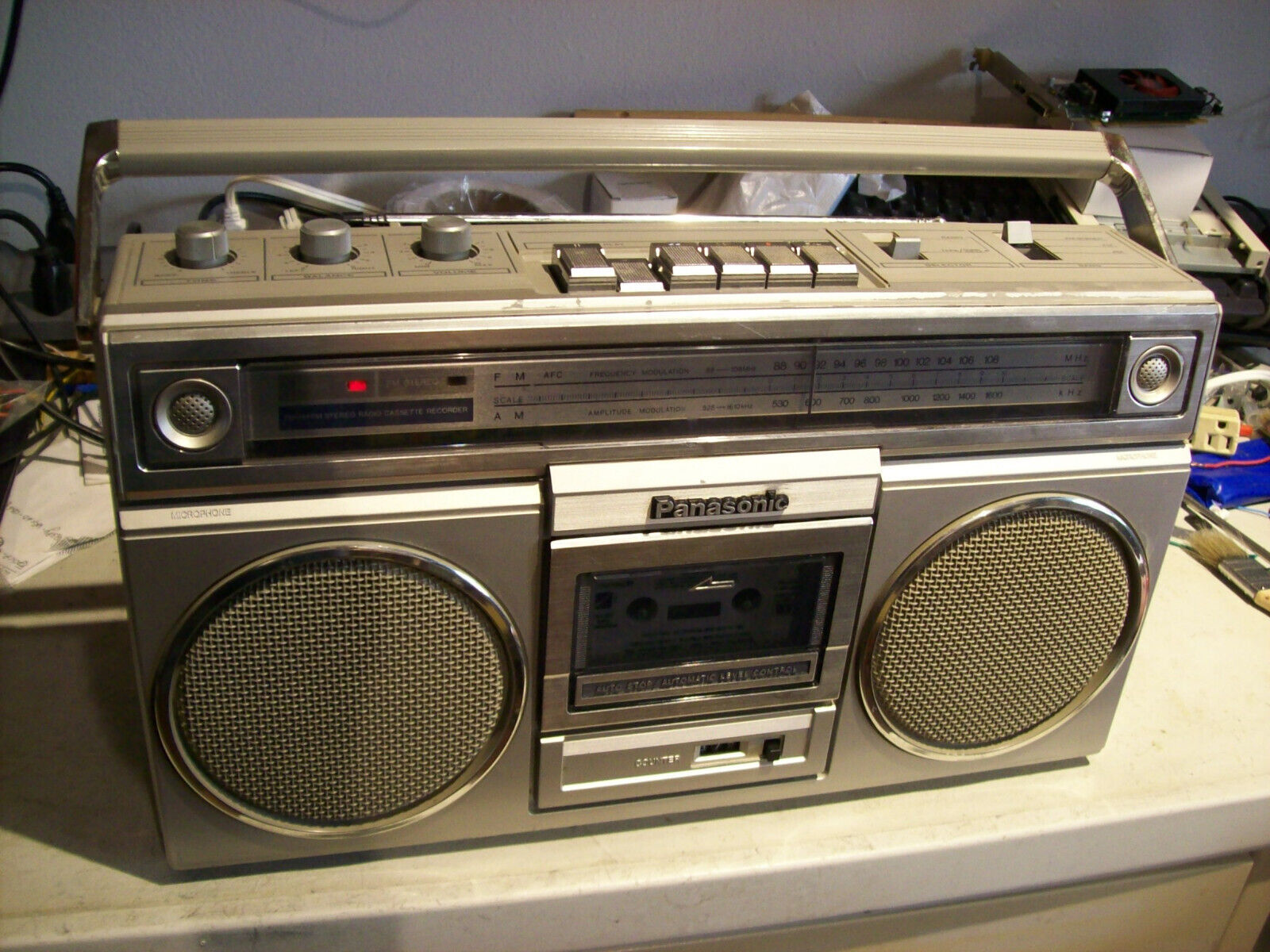 Panasonic RX-5010 Vintage AM/FM/Cassette Boombox Ghetto Blaster FULLY ...