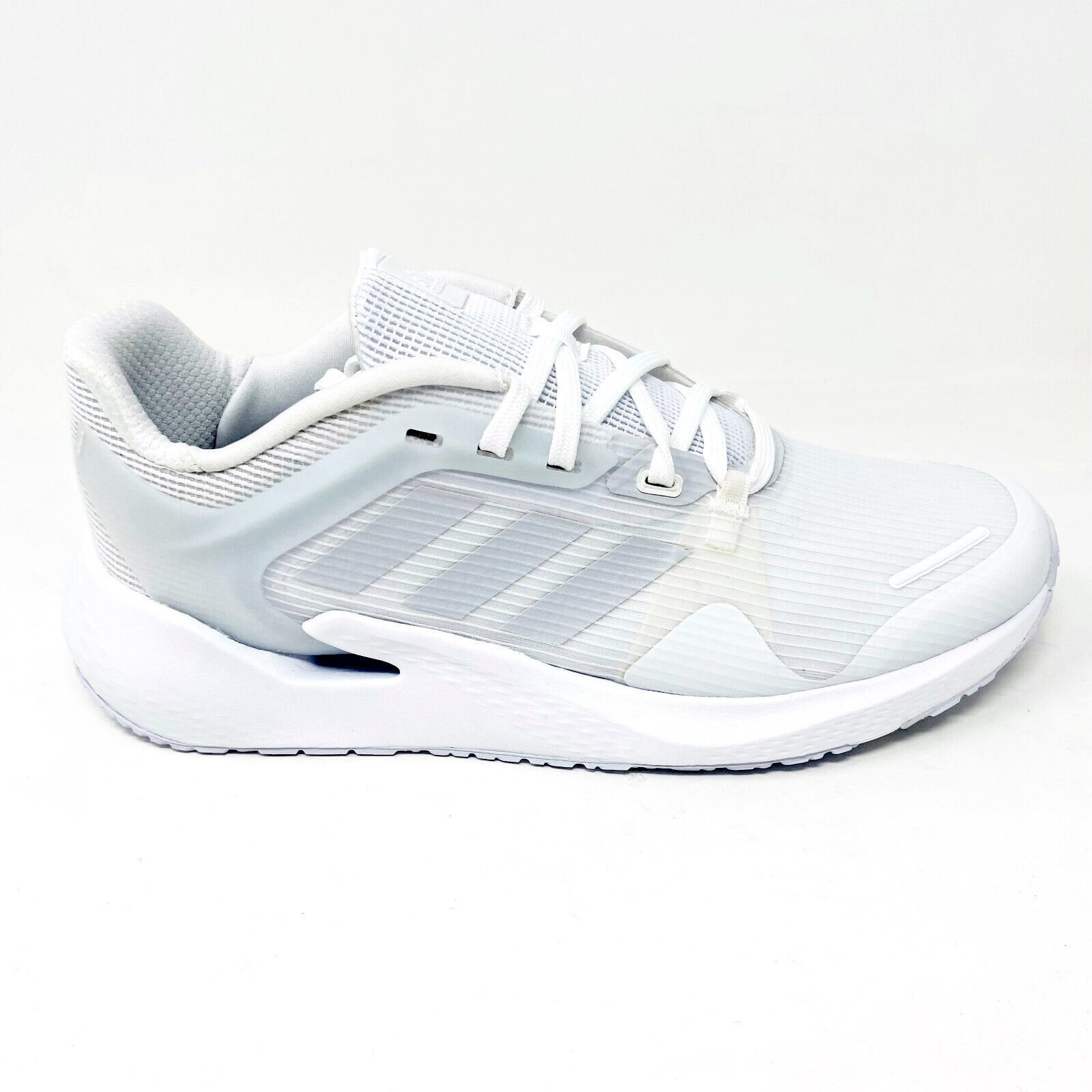 Adidas Alphatorsion Triple White Mens Running Sneakers FY0003