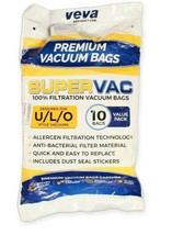 U/L/O Vacuum Cleaner Bags 100% Filtration to 1 Micron10 Pack Premium 5068 - $17.75