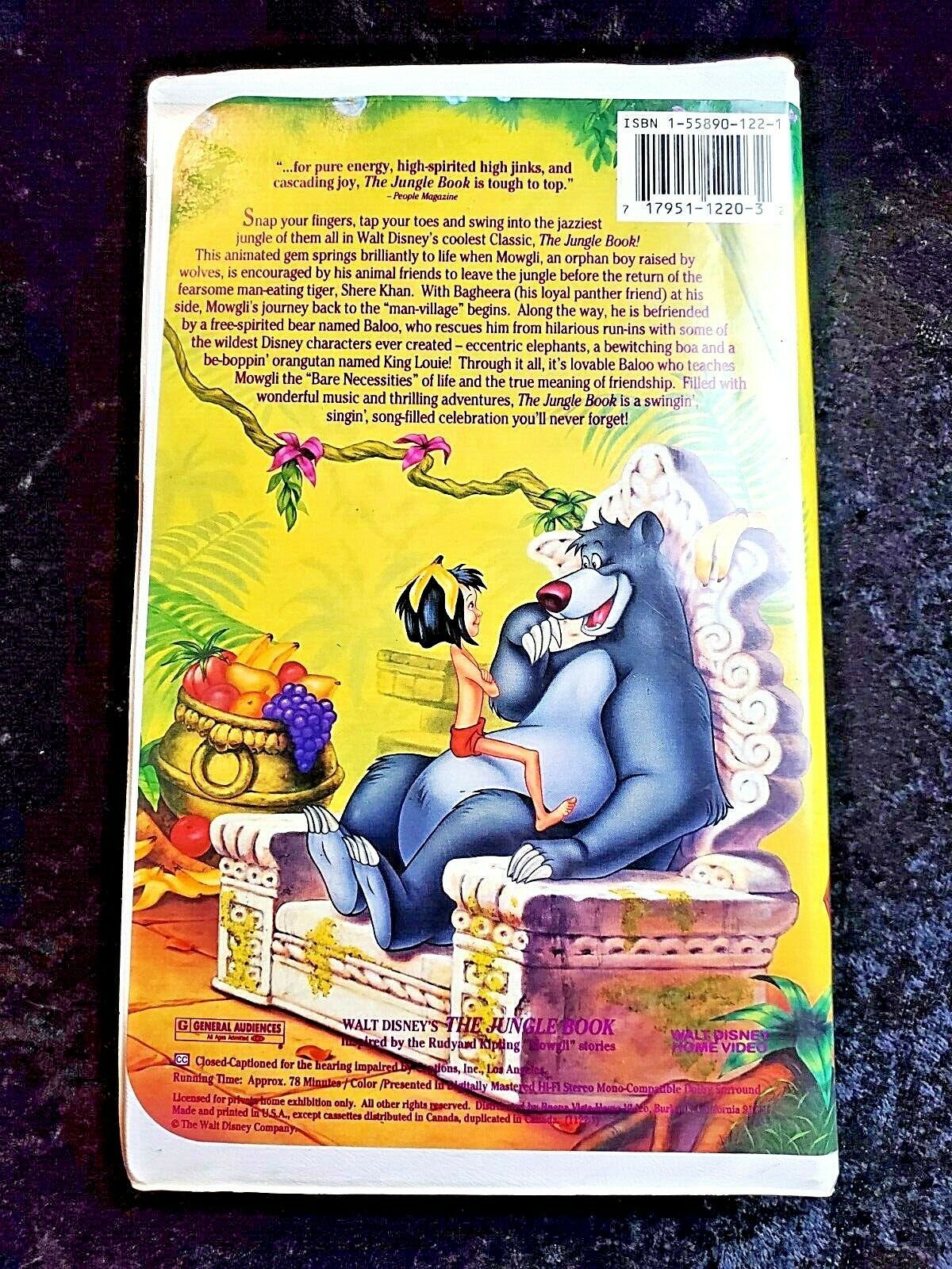 The Jungle Book Full Vhs