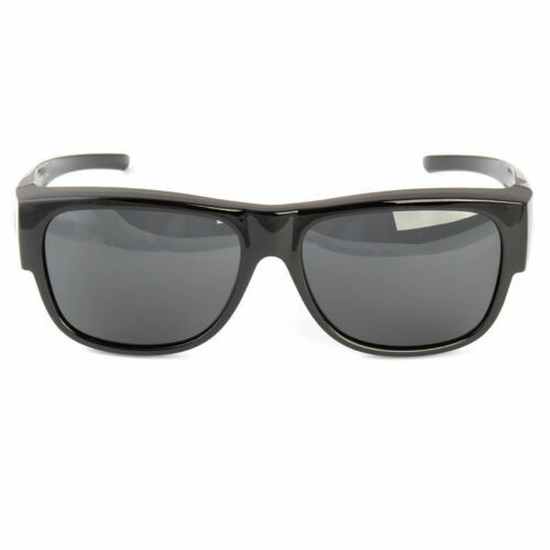 POLARIZED SOLAR SHIELD FIT OVER SUNGLASSES COVER ALL GLASSES DRIVE