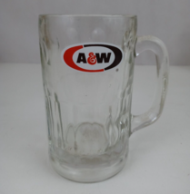 Vintage A &amp; W Heavy Root Beer Glass Mug 6” tall (E) - $9.49