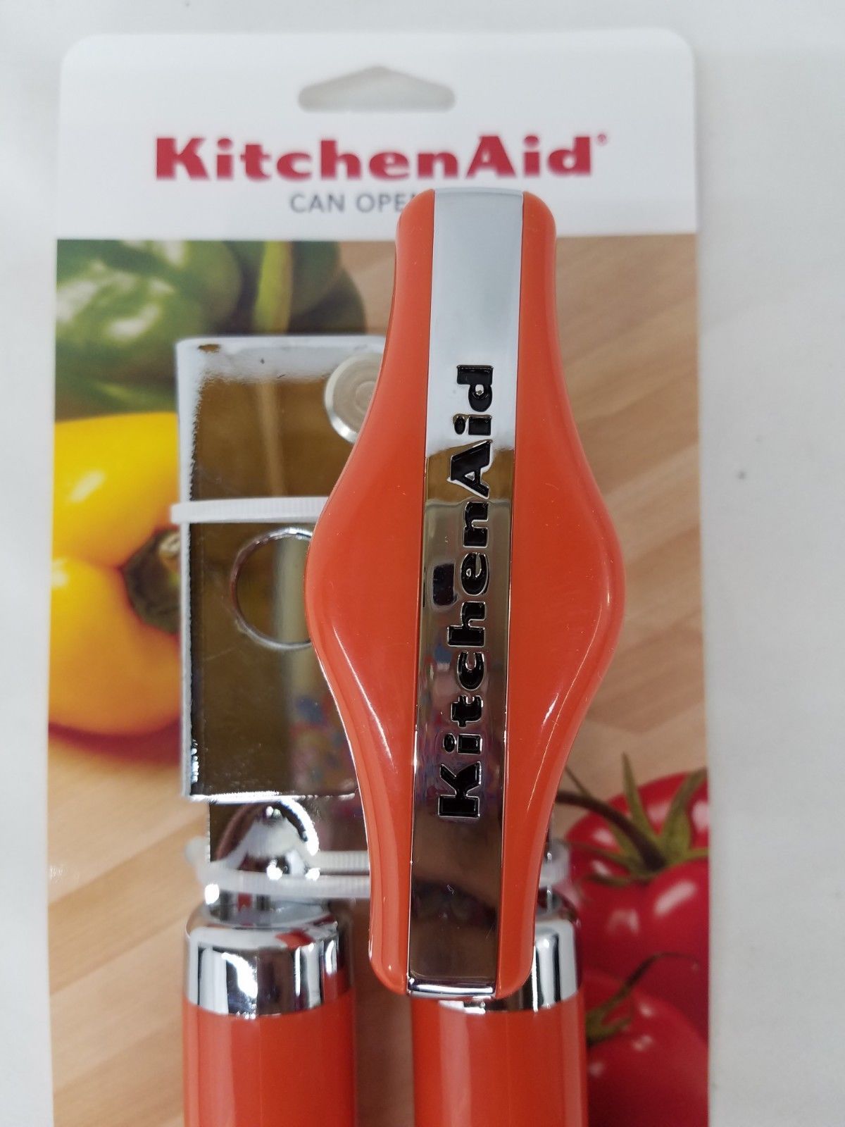 KitchenAid Hand Can Opener Apricot Orange Brand New Can Openers (Manual)