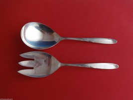 Willow by Gorham Sterling Silver Salad Serving Set 2pc All Sterling 9" - $256.41