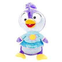Disney Summer Penguin Plush 10" Muppet Babies Purple Icicles Duck Stuffed Animal - $15.70