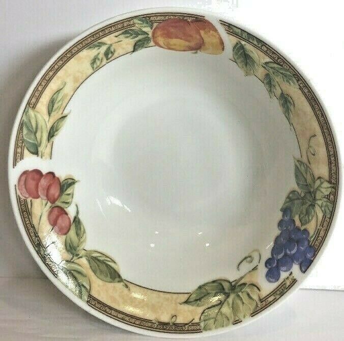 Gibson Designs "FRUIT GROVE" Dinnerware Collection (Peaches, Cherries