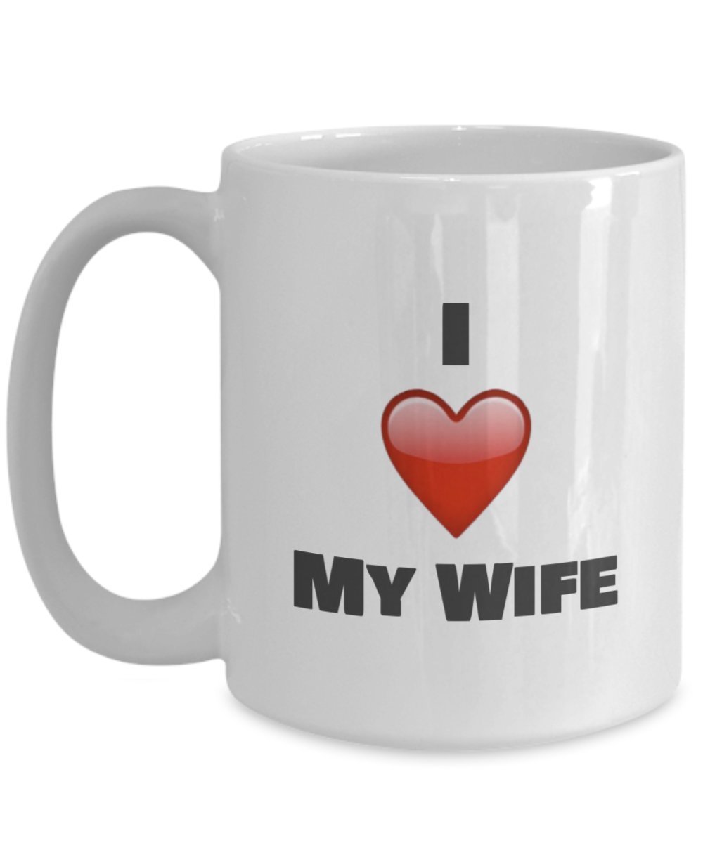 I Love My Wife Coffee Mug Romantic Ts For Wife Kitchen Dining And Bar 