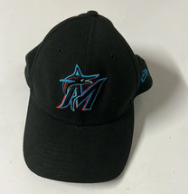MLB Miami Marlins Men&#39;s Baseball Hat Black One-Size Fan Favorite - $17.10
