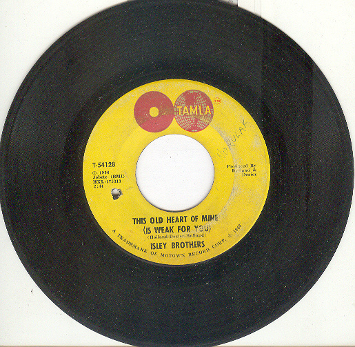 ISLEY BROTHERS 45 RPM This Old Heart of Mine - Records