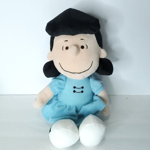 Kohl's Cares Peanuts Lucy Doll Blue Plush Stuffed 14