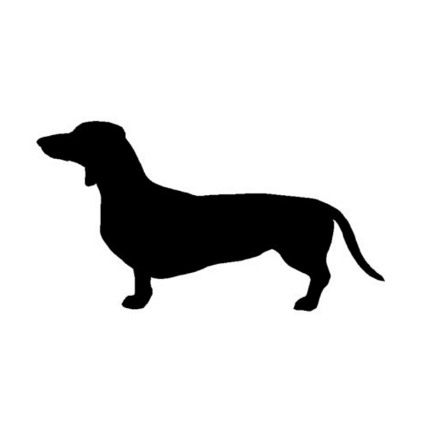 Dachshund Dog Vinyl Decal Window Sticker | Weiner Breed 424 - Graphics ...