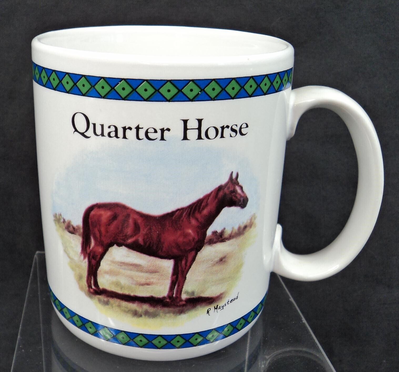 Vintage R Maystead Quarter Horse Coffee Cup/Mug Mugs
