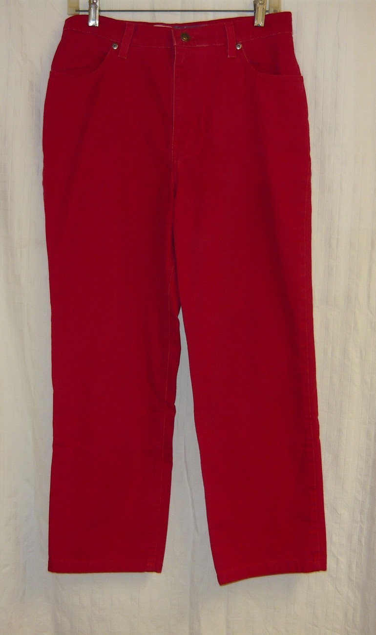Ralph Lauren Red Stretch Jeans P - Jeans