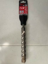 MILWAUKEE 48-20-7240 4-Cutter Hammer Drill Bit 1" x 10"L, SDS Plus Germany - $19.80
