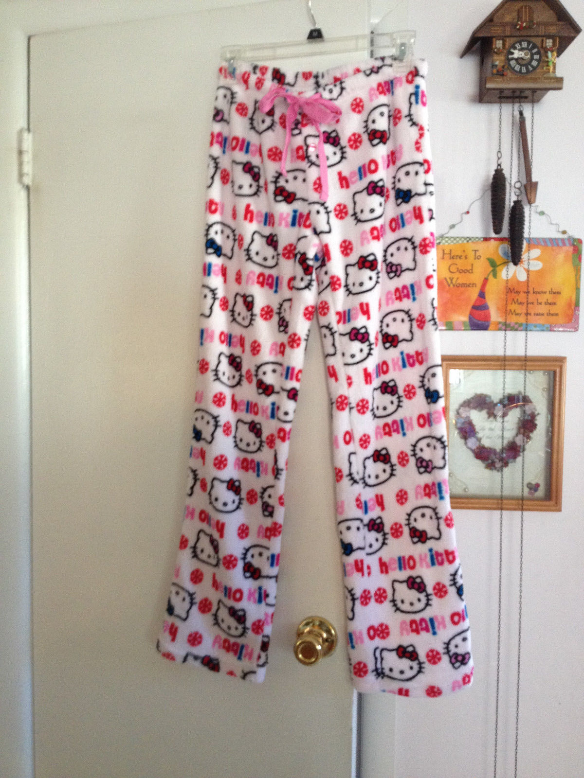 NEW Gymboree Girls Holiday Pajamas Gymmies PJs 4 6 8 10 12 14 Kitty Cat Lights
