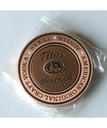 Tito's vodka coin medallion golf ball marker collectible memorabilia item  - $34.60