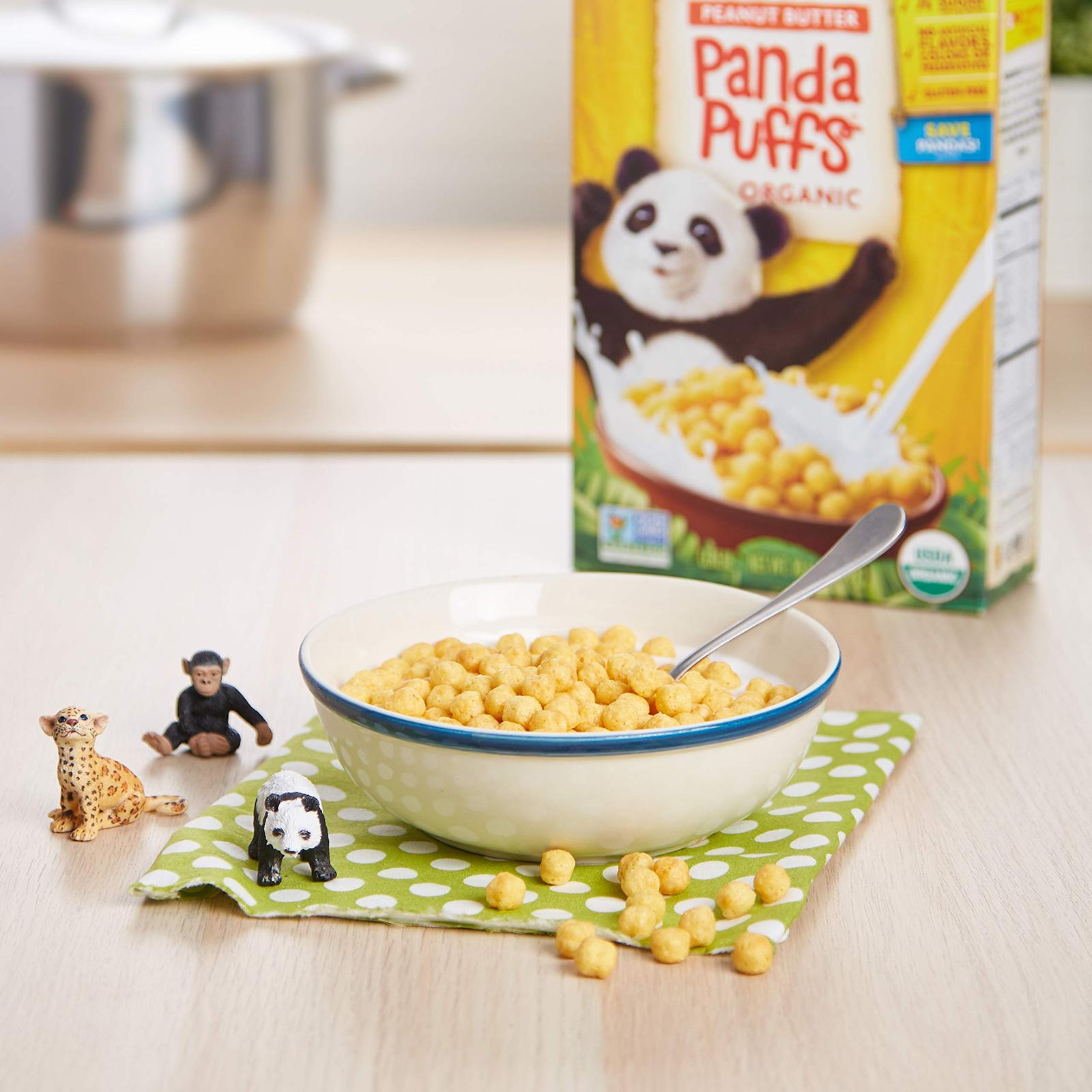 Nature’s Path EnviroKidz Peanut Butter Panda Puffs Cereal, Healthy, Organic, Glu Quaker