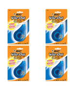 Pack of (4) New BIC EZ Correct Correction Tape, White, 1-Count, 33.3 feet - $15.49