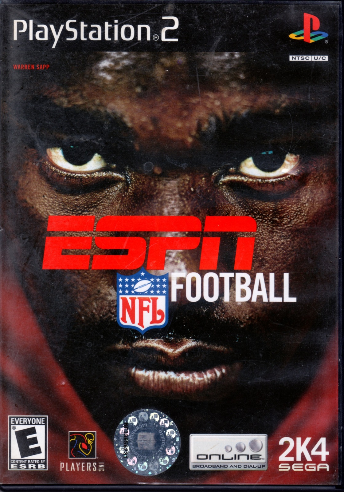 PlayStation 2 ESPN NFL Football Video Games