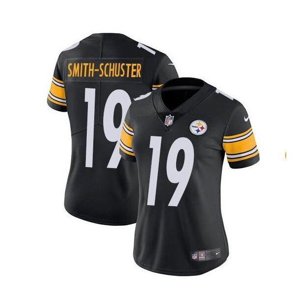Women's Juju Smith-Schuster color rush jersey black - Fan Apparel & Souvenirs