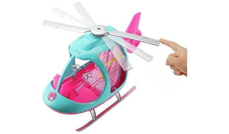 barbie helicopter asda