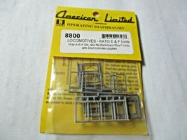 American Limited # 8800 Operating Diaphragms for Kato E & F Units Gray N-Scale image 5