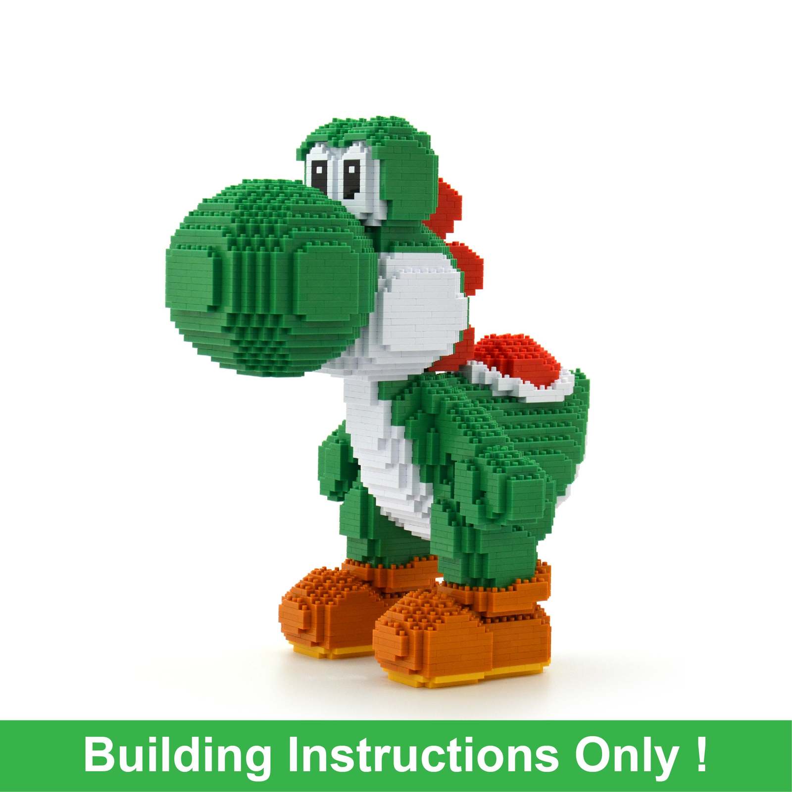 acceptere se Monopol Yoshi (Super Mario) Brick Sculpture Building and 10 similar items